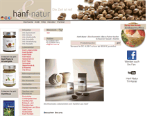 Tablet Screenshot of hanf-natur.com